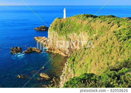 [Kochi Prefecture] Cape Ashizuri in the morning sun 82058626