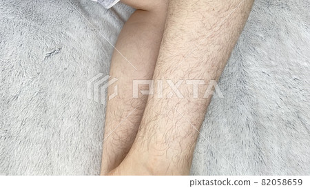 Women's shins and calves with lots of unwanted hair Women's shins and calves with lots of unwanted hair 82058659