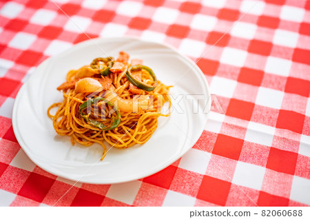 Nostalgic Neapolitan spaghetti created in Japan Nostalgic Neapolitan spaghetti created in Japan 82060688