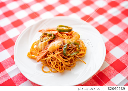 Nostalgic Neapolitan spaghetti created in Japan 82060689