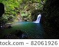 Fresh green and Seniwa Falls 82061926