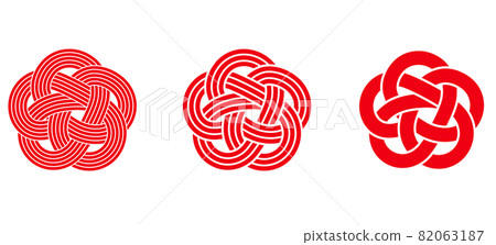 梅花結護符安排 Mizuhiki 梅花結護符安排 Mizuhiki 82063187