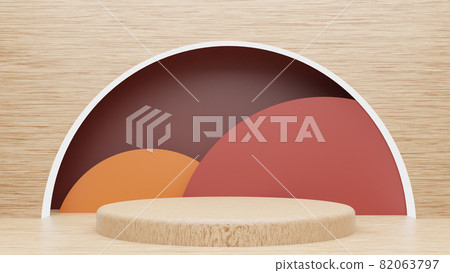 木紋空間展示台 82063797