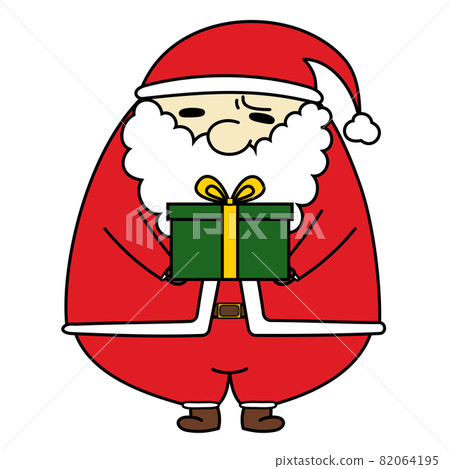 Simple and cute illustrations of Santa and gifts that can be used for Christmas. Simple and cute illustrations of Santa and gifts that can be used for Christmas. 82064195