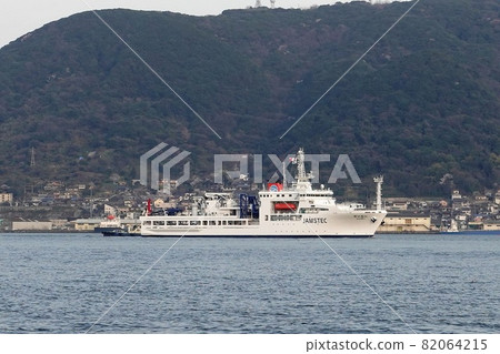 JAMSTEC 海底廣域研究船“海明”關門海峽北九州風光 82064215