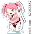 萌角色/魔法少女亞克力架的插圖 82066887