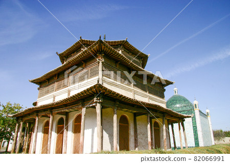 The royal tomb of Hami Khanate in Xinjiang Uygur Autonomous Region, China The royal tomb of Hami Khanate in Xinjiang Uygur Autonomous Region, China 82066991