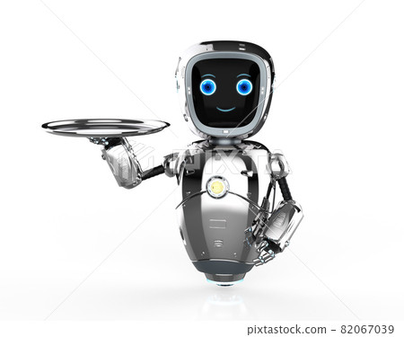 assistant robot with serving tray assistant robot with serving tray 82067039