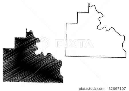 Stone County, Arkansas (U.S. county, United States of America,USA, U.S., US) map vector illustration, scribble sketch Stone map 82067107