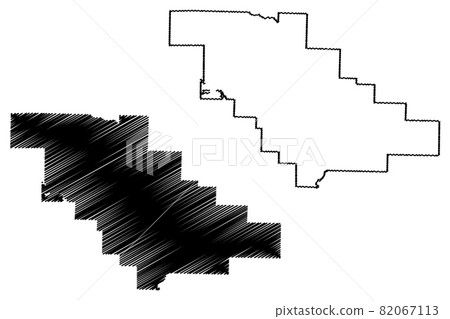 Saline County, Arkansas (U.S. county, United States of America,USA, U.S., US) map vector illustration, scribble sketch Saline map Saline County, Arkansas (U.S. county, United States of America,USA, U.S., US) map vector illustration, scribble sketch Saline map 82067113