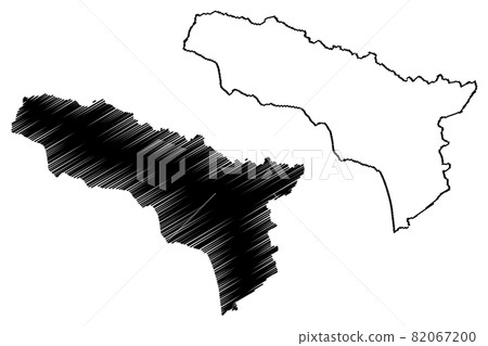 Abkhazia (Republic of Georgia - country, Administrative divisions of Georgia) map vector illustration, scribble sketch Government of the Autonomous Republic of Abkhazia map.... Abkhazia (Republic of Georgia - country, Administrative divisions of Georgia) map vector illustration, scribble sketch Government of the Autonomous Republic of Abkhazia map.... 82067200