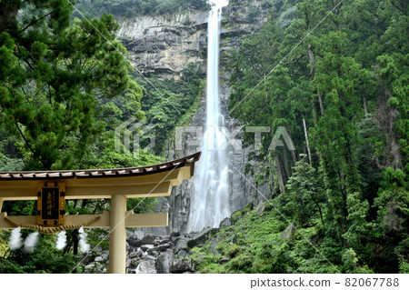 Nachi Falls (Hiryu Shrine Torii / Otaki) [Nachikatsuura Town, Higashimuro District, Wakayama Prefecture] 82067788