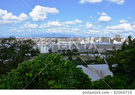 Fujisawa City, Kanagawa Prefecture Fujisawa City Townscape seen from Shinbayashi Park Observatory 82068719