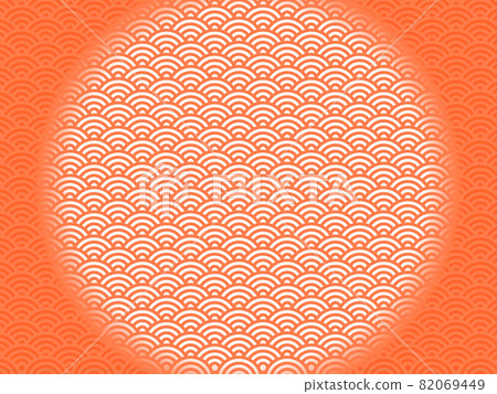 Qinghai wave background gradation vermilion 82069449