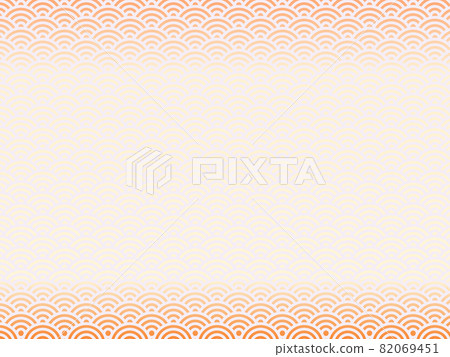 Qinghai wave background pale vermilion 82069451