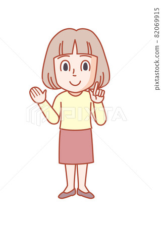 3 head and body young woman illustration to propose 3 head and body young woman illustration to propose 82069915
