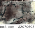 Black and yellow abstract watercolor texture background 82070608