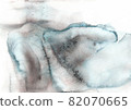 Blue and gray abstract watercolor texture background 82070665