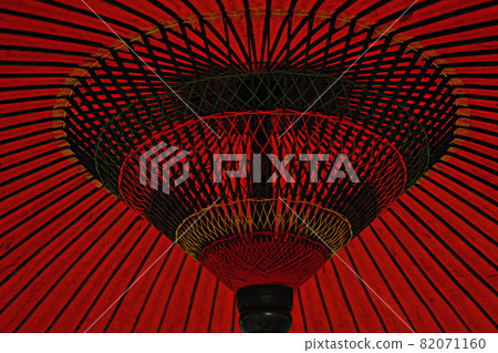 Beautiful structure of Japanese umbrella 82071160