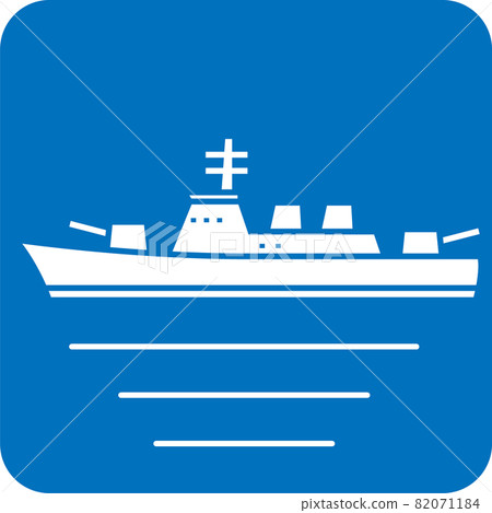 Warship pictogram 82071184