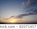 Sky of sunset 82071457