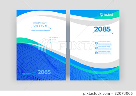 Book cover, book cover, template, brochure. report. 82073066