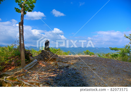 和歌山縣田邊市熊野熊野古道、昆越越、百馬倉、地藏的美景（4） 82073571