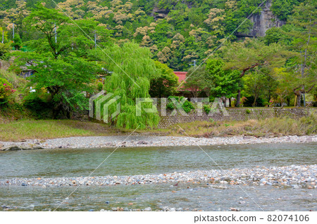 Kumano Kodo, Owase ferry site, Akagi river ferry port, Kumanogawa-cho, Shingu city, Wakayama prefecture (8) 82074106