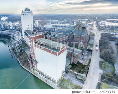 Aerial view of the skyline of Krefeld 82074515
