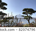 Mt. Fuji in autumn, Lake Kawaguchi ② 82074796