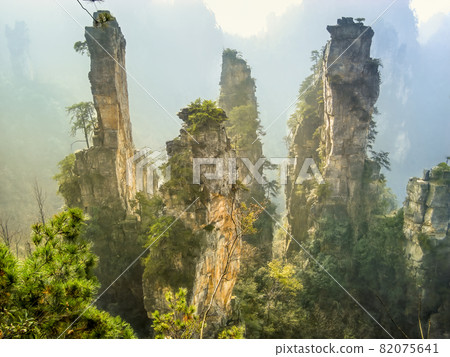 中國張家界武陵源，張家界，中國 82075641