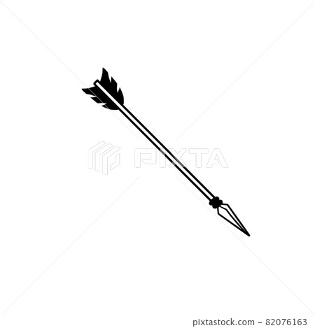 Arrow. Tribal weapons for archery - Stock Illustration [82076163] - PIXTA