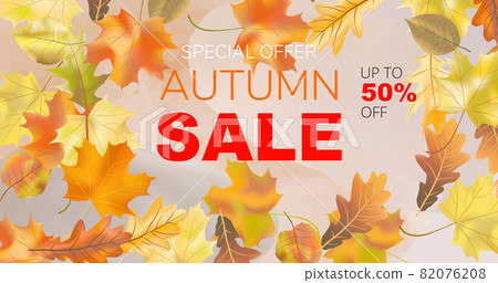 Autumn abstract sale and advertisment background Autumn abstract sale and advertisment background 82076208