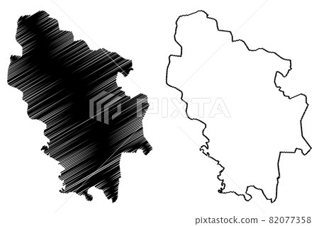Nisporeni District (Republic of Moldova, Administrative divisions of Moldova) map vector illustration, scribble sketch Nisporeni map Nisporeni District (Republic of Moldova, Administrative divisions of Moldova) map vector illustration, scribble sketch Nisporeni map 82077358