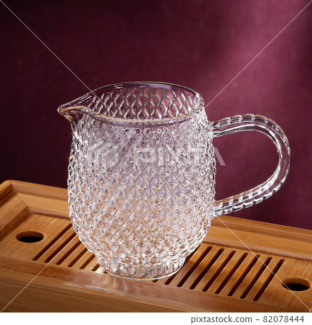 stock image of the tea cup oriental teapot. stock image of the tea cup oriental teapot. 82078444