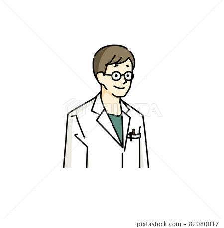 A smiling male doctor A smiling male doctor 82080017