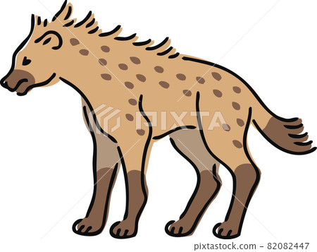 手繪鬣狗圖 手繪鬣狗圖 82082447