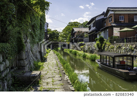 滋賀縣近江八幡市近江八幡八幡堀 82083340