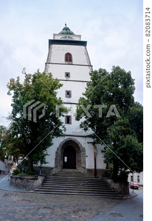 Municipal tower in Trebic, Czech republic Municipal tower in Trebic, Czech republic 82083714