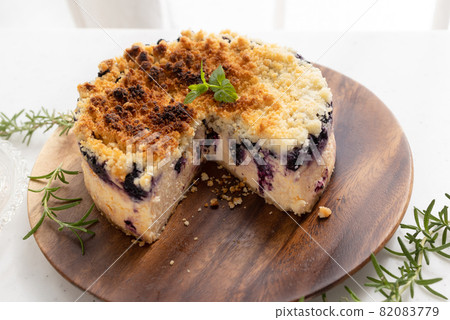 Blueberry cheesecake Blueberry cheesecake 82083779