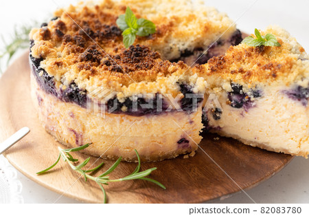 Blueberry cheesecake Blueberry cheesecake 82083780
