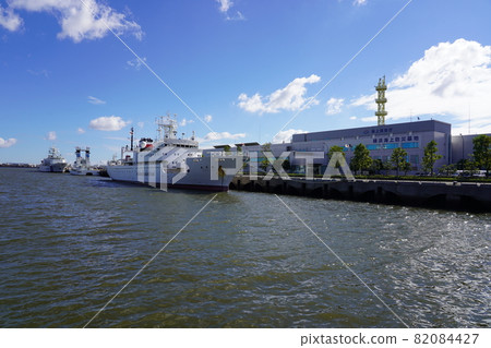 Japan Coast Guard Yokohama Maritime Disaster Prevention Base and Shoyo Maru 82084427