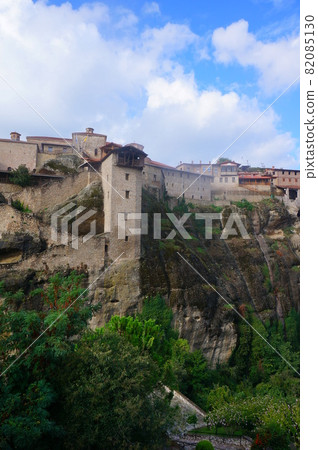 Superb view of the Meteora Monasteries, a World Complex Heritage Site Superb view of the Meteora Monasteries, a World Complex Heritage Site 82085130