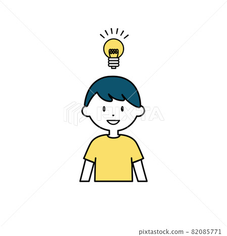 Boy inspiration illustration Boy inspiration illustration 82085771