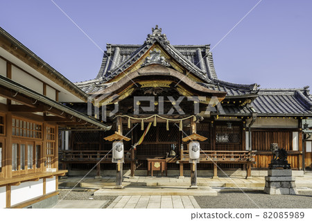 Nagahama Toyokuni Shrine Haiden, Nagahama City, Shiga Prefecture Nagahama Toyokuni Shrine Haiden, Nagahama City, Shiga Prefecture 82085989