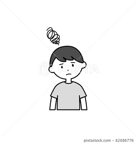 [Monochrome] Boys in trouble Illustration 82086776