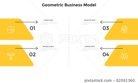 Modern Infographic Vector Template Modern Infographic Vector Template 82091360