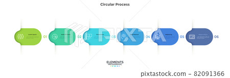 Modern Infographic Vector Template Modern Infographic Vector Template 82091366