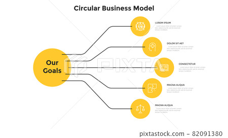 Modern Infographic Vector Template Modern Infographic Vector Template 82091380