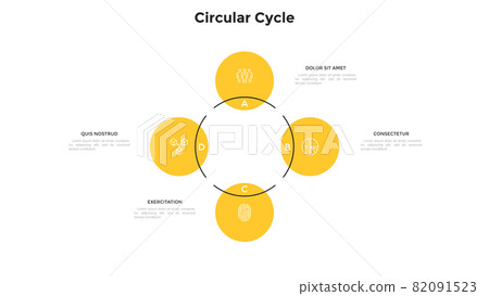 Modern Infographic Vector Template Modern Infographic Vector Template 82091523
